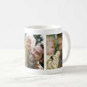 Mug Meilleur Papa du Monde Nom et Photos (Devant droit)