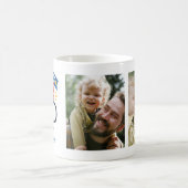 Mug Meilleur Papa du Monde Nom et Photos (Centre)