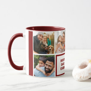 Mug Meilleur Papa du Monde - Photo Personnalisée Moder