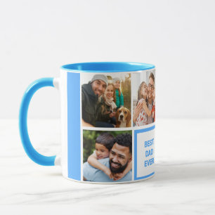 Mug Meilleur Papa du Monde - Photo Personnalisée Moder
