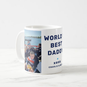 Mug Meilleur Papa du Monde Photo Souvenir