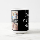 Mug Meilleur papa Ever 4 photo Collage de photos Garde (Centre)