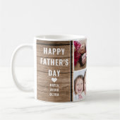 Mug Meilleur papa Ever 4 Photo Collage Fête des pères (Gauche)