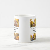 Mug Meilleur papa Ever 5 Photo Collage Fête des pères (Centre)