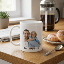 Meilleur Papa Ever Photo Personnalisée