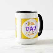 Mug Meilleur papa jamais (Devant droit)