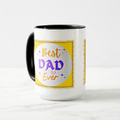 Mug Meilleur papa jamais (Devant gauche)
