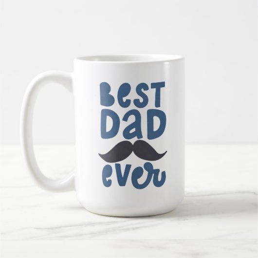 Mug Meilleur papa jamais (Gauche)