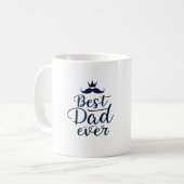 Mug Meilleur papa jamais (Devant gauche)