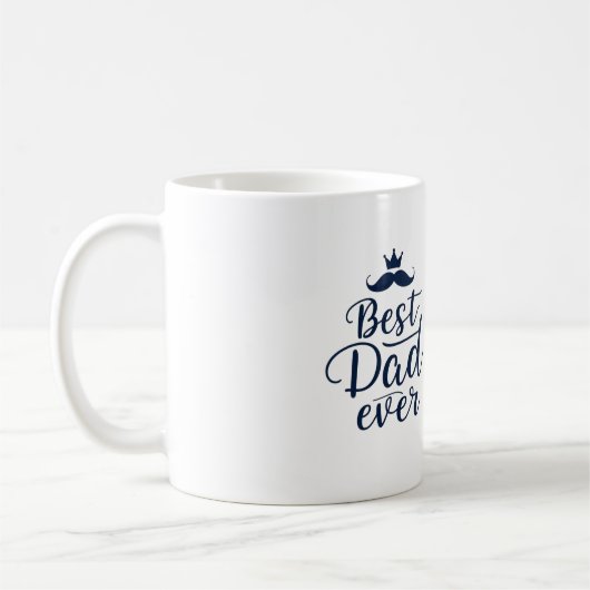 Mug Meilleur papa jamais (Gauche)