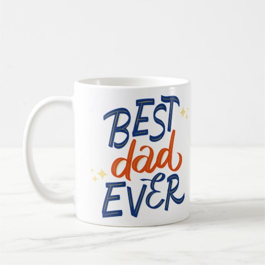 Mug Meilleur papa jamais (Gauche)