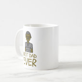 Mug Meilleur papa jamais (Devant gauche)