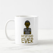 Mug Meilleur papa jamais (Gauche)