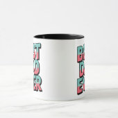 Mug Meilleur papa jamais (Centre)