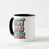 Mug Meilleur papa jamais (Devant gauche)