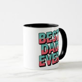 Mug Meilleur papa jamais (Devant droit)