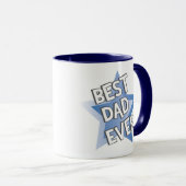 Mug Meilleur papa jamais (Devant droit)