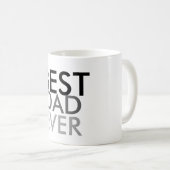 Mug Meilleur papa jamais (Devant droit)