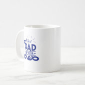 Mug Meilleur papa jamais (Devant gauche)