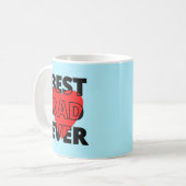 Mug Meilleur papa jamais (Devant gauche)