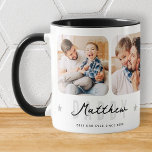 Mug Meilleur papa Jamais Athlétique Moderne Fête des p<br><div class="desc">Ce design simple et moderne est composé de la typographie de san serif.</div>