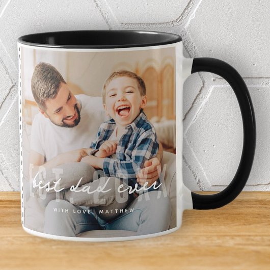 Mug Meilleur papa Jamais Athlétisme Fête des pères pho