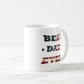Mug Meilleur papa jamais Bonne Fête des pères idées ca (Devant droit)