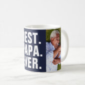 Mug Meilleur. Papa. Jamais. Fête des pères 2 Photo Caf (Devant droit)