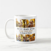 Mug Meilleur papa jamais Fête des pères 5 Photo Collag (Gauche)