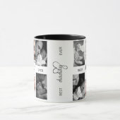 Mug Meilleur papa jamais | Fête des pères 6 Collage ph (Centre)