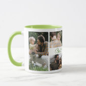 Mug Meilleur Papa Jamais Fête des pères Photo Collage  (Gauche)