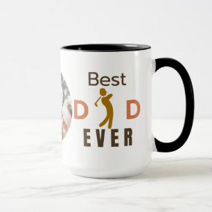 Mug Meilleur papa Jamais Golfer Fête des pères Famille