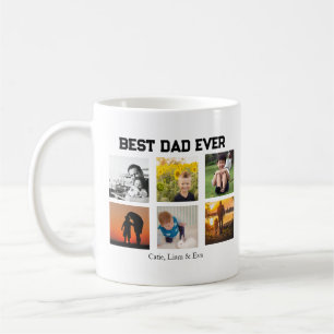 Mug Meilleur papa jamais personnalisable nom et images