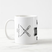 Mug Meilleur papa jamais personnalisé (Gauche)