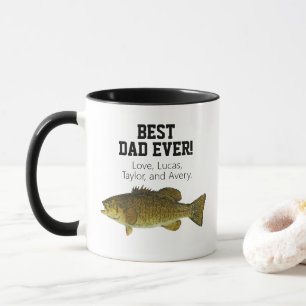 Mug Meilleur Papa Jamais Petite Bouche Basse Fête des 