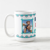 Mug Meilleur papa jamais photo (Gauche)