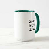 Mug Meilleur papa jamais | Photo (Devant droit)