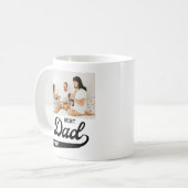 Mug Meilleur papa jamais photo (Devant gauche)