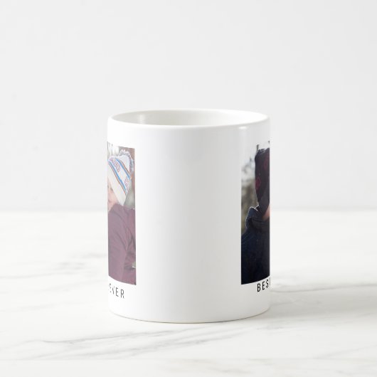 Mug Meilleur papa Jamais Photo Keepsaké personnalisé (Centre)