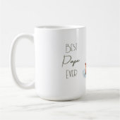 Mug Meilleur Papa Jamais Rétro Camion Avec Arbre De No (Gauche)