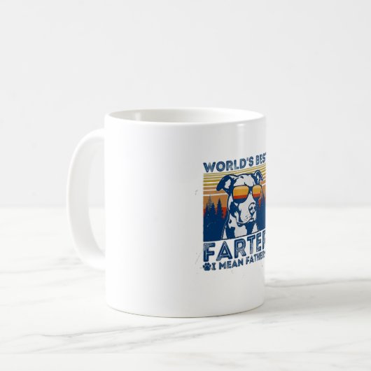 Mug meilleur papa jamais t-shirt mondes meilleur plus (Devant gauche)
