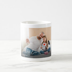 Mug Meilleur papa jamais une simple photo personnalisé