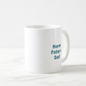 Mug Meilleur papa mignon de licorne jamais (Devant droit)