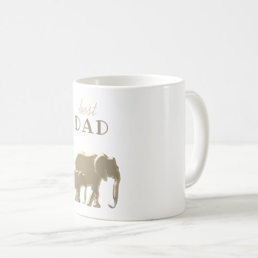 Mug Meilleur papa moderne (Devant droit)