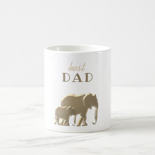 Mug Meilleur papa moderne (Centre)