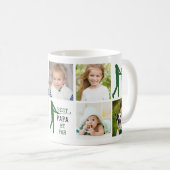 Mug MEILLEUR PAPA PAR 7 Photo Collage (Devant droit)