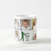 Mug MEILLEUR PAPA PAR 7 Photo Collage (Centre)