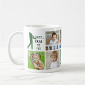 Mug MEILLEUR PAPA PAR 7 Photo Collage (Gauche)