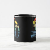 Mug Meilleur papa par Fathers Day papa papa popa (Centre)