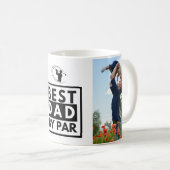 Mug Meilleur Papa Par Fête des pères Photo Collage (Devant droit)
